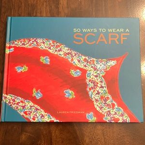 🎉3/$15 SALE!🎉 New 50 Ways to Wear a Scarf book